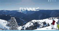 Desktop Screenshot of flyvail.com